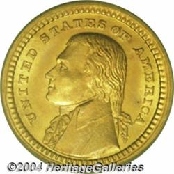 1903 G$1 Louisiana Purchase/Jefferson MS65