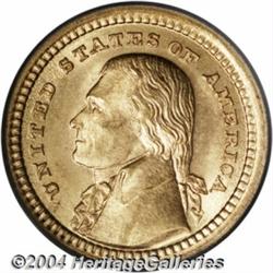 1903 G$1 Louisiana Purchase/Jefferson MS65