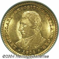 1904 G$1 Lewis and Clark MS64 PCGS. The