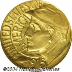 1915-S G$1 Panama-Pacific Gold Dollar MS66
