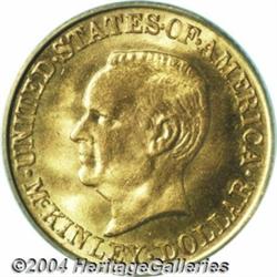 1916 G$1 McKinley MS66 PCGS. The bright,