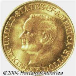 1916 G$1 McKinley MS67 PCGS. Seldom seen above