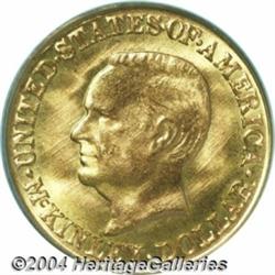 1917 G$1 McKinley MS66 PCGS. The bright