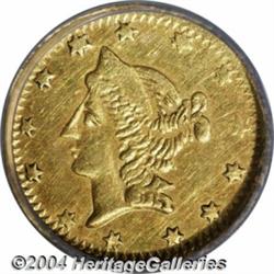 1864 50C Liberty Round 50 Cents, BG-1016A,