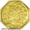 Image 1 : 1874 $1 Indian Octagonal 1 Dollar, BG-1124,