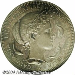1895 S$1 Huth Hawaii Silver Dollar PR63 NGC.