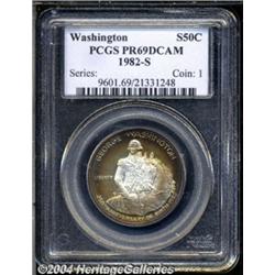 1982-S 50C Washington Silver Half Dollar PR69