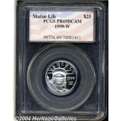 1999-W P$25 Quarter-Ounce Platinum Eagle PR69