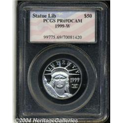 1999-W P$50 Half-Ounce Platinum Eagle PR69