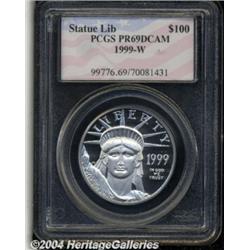 1999-W P$100 One-Ounce Platinum Eagle PR69