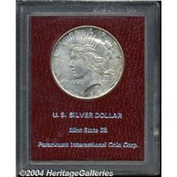 1922-D S$1 Peace Dollar MS65 Paramount (MS63).