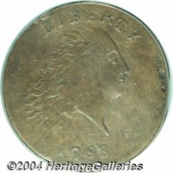 1793 Chain 1C AMERICA Cent--Defective Reverse