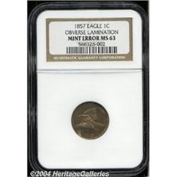 1857 1C Flying Eagle Cent--Obverse