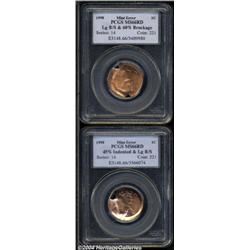 1998 1C Lincoln Cent--Large Broad Strike & 60%