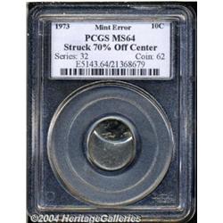 1973 10C Roosevelt Dime--Struck 70% Off