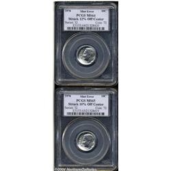 1978 10C Roosevelt Dime--Struck 12% Off