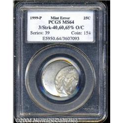 1999-? 25C Georgia Statehood Quarter--Triple