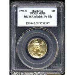 1999-W G$10 Quarter-Ounce Gold Eagle--Struck