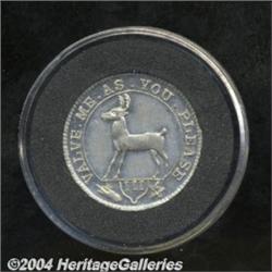 1861 Alfred S. Robinson Store Card AU58