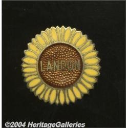 Alf Landon Button. This mint condition button