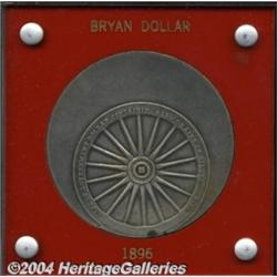 1896 MS Bryan Dollar XF45 Uncertified. HK-780,