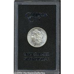 1880-CC S$1 MS63 Uncertified. Wispy abrasions