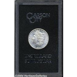 1880-CC S$1 MS64 Uncertified. The essentially