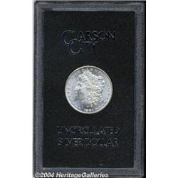 1881-CC S$1 MS63 Uncertified. Highly lustrous