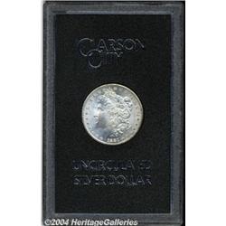 1881-CC S$1 MS64 Uncertified. Lustrous and