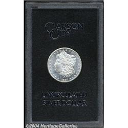 1881-CC S$1 MS64 Uncertified. A flashy and