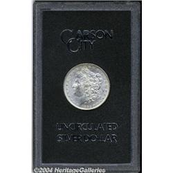 1882-CC S$1 MS60 Uncertified. Lustrous,