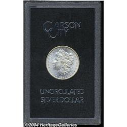 1883-CC S$1 MS63 Uncertified. A lustrous