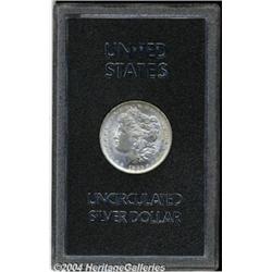 1883-O S$1 MS63 Uncertified. A lustrous and