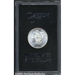 1884-CC S$1 MS63 Uncertified. This sharply