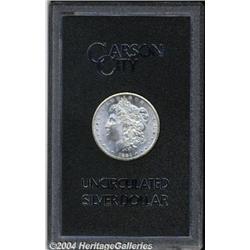 1884-CC S$1 MS64 Uncertified. A lustrous and