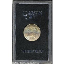 1884-CC S$1 MS64 Uncertified. Powder-blue,