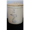 Image 1 : RW Birch leaf 2 gal. crock with lid