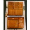 Image 1 : Hoosier kitchen cabinet, horizontal tamber, excellent condition