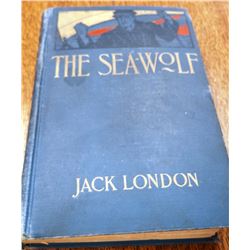 C. M. Russell signed book, Sea Wolf by Jack London, with provenance.