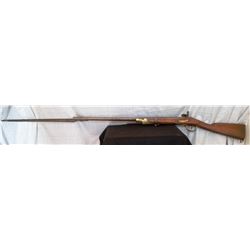 1826 Firearm, .58 caliber, smooth bore w/ folding bayonet