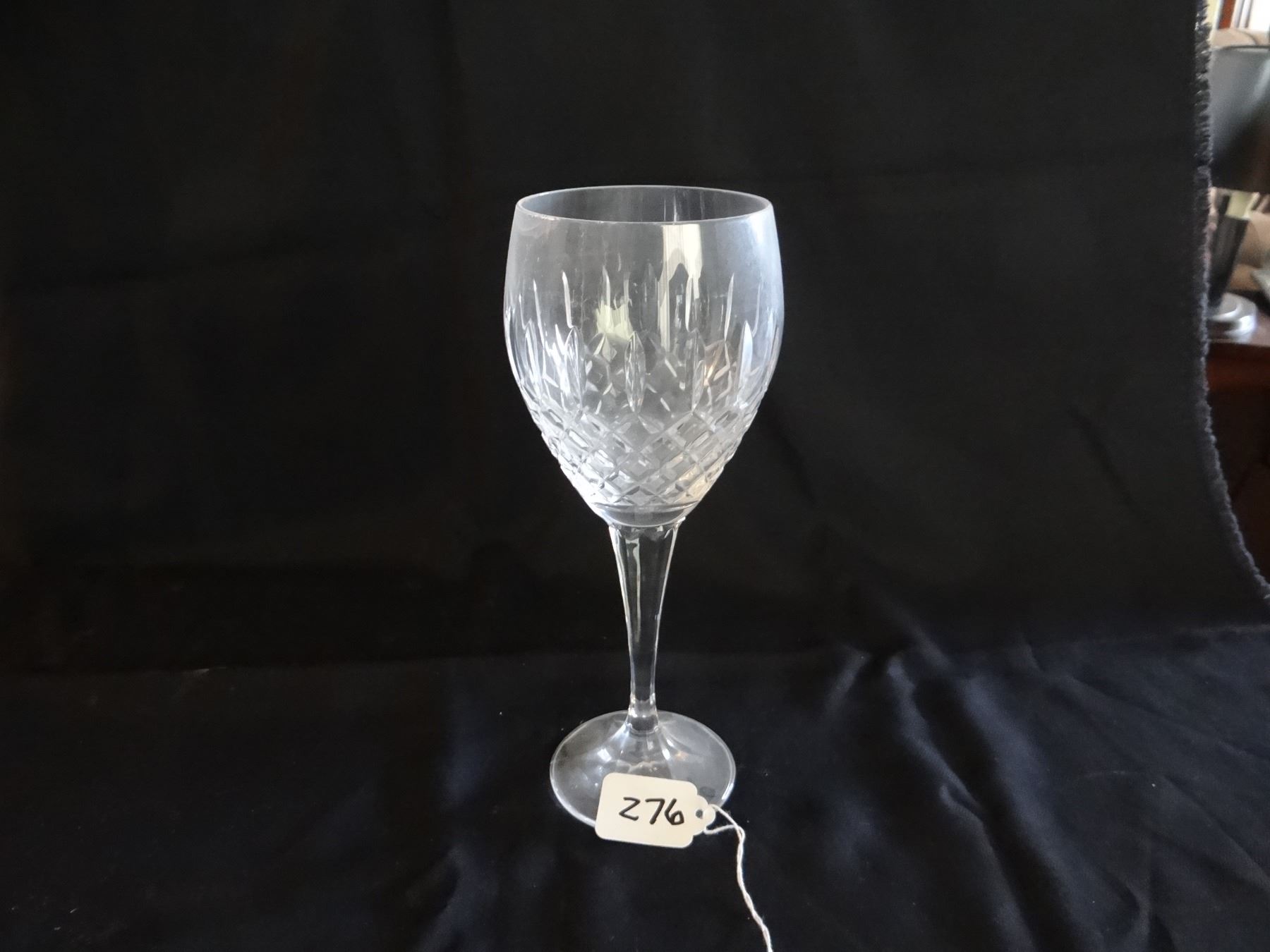 Mikasa crystal stemware, 6 each of water, wine and liquor