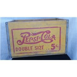 Pepsi Cola crate