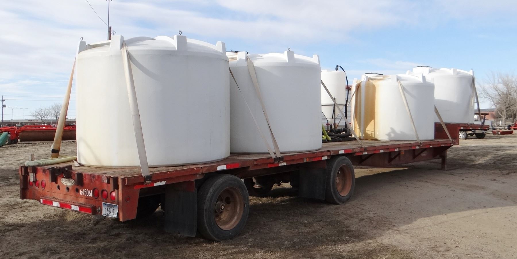 Spray Tender, Handler III & additional induction cone on 1998 Fontaine ...