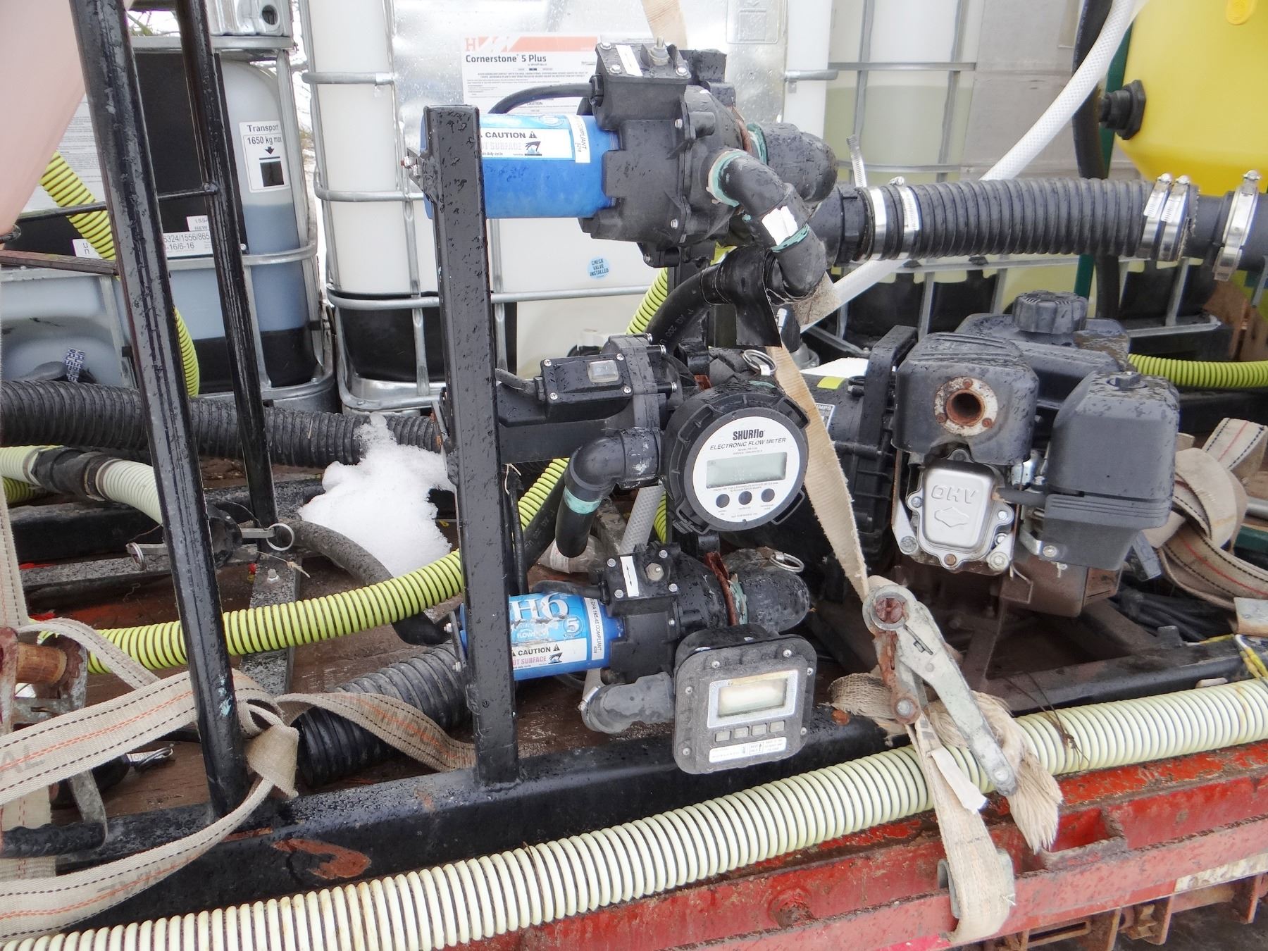 Spray Tender, Handler III & additional induction cone on 1998 Fontaine ...