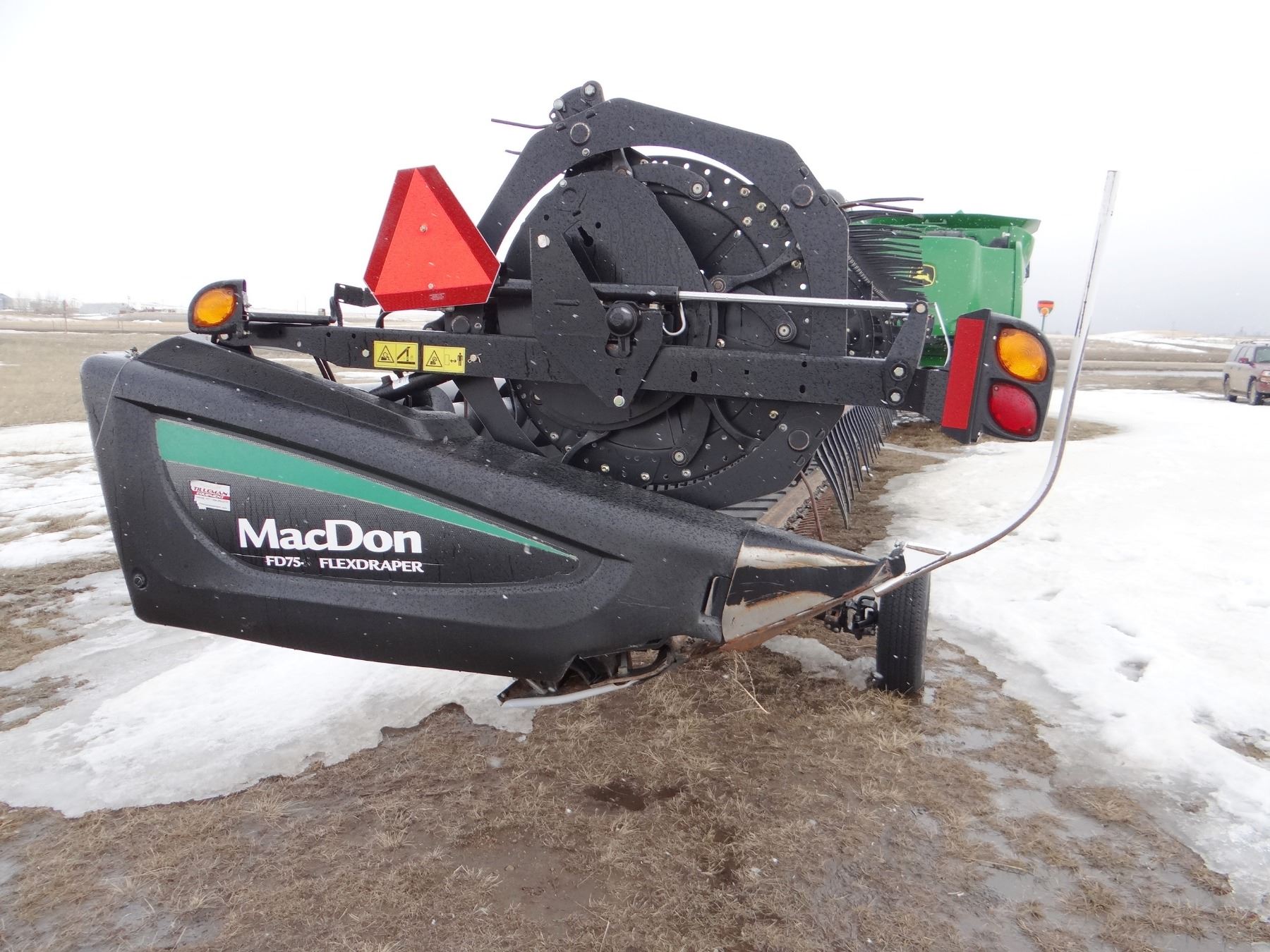 2015 MacDon FD 75 header, 40’ flexdraper header