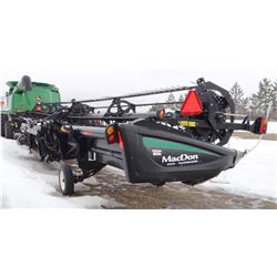 2015 MacDon FD 75 header, 40’ flex-draper header