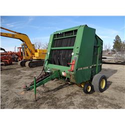 JD 535 round baler, twine tie, 540 pto