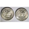 Image 2 : 1943-S & 1949-D WASHINGTON QUARTERS, CH BU