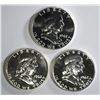 Image 2 : 20 - 1962 GEM PROOF FRANKLIN HALF DOLLARS