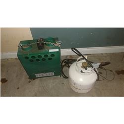 CVR AUTO IGNITE PROPANE SHOP HEATER WITH TANK